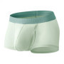 Men's Pouch Separate Underpants Ultrathin Ice Silk Boxers Breathable Panties Summer Cool Boxer Male Plus Size Slip Homme
