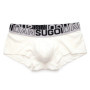 Youth summer sports breathable boxer shorts men's underwear men's Modal cotton low-waist tight-fitting solid color boxer pants