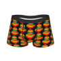 Cute Duck With Flowers Underwear Men Boxer Brief Comfortable Boxer Shorts Quality Print Plus Size Panties