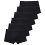 6pcs/Set Black Boxer Men Underwear Bamboo Men's Panties Shorts Breathable Underpants Man Comfortable Sexy Boxers & Briefs Men