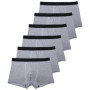 6pcs/Set Black Boxer Men Underwear Bamboo Men's Panties Shorts Breathable Underpants Man Comfortable Sexy Boxers & Briefs Men