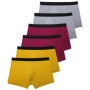 6pcs/Set Black Boxer Men Underwear Bamboo Men's Panties Shorts Breathable Underpants Man Comfortable Sexy Boxers & Briefs Men