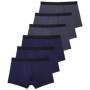 6pcs/Set Black Boxer Men Underwear Bamboo Men's Panties Shorts Breathable Underpants Man Comfortable Sexy Boxers & Briefs Men