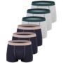 6pcs/Lot Large Size Seamless Underwear Men Solid Cotton Boxer Shorts Men's Panties Breathable Boxers Mens Pack Underpants Man