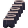 6pcs/Lot Large Size Seamless Underwear Men Solid Cotton Boxer Shorts Men's Panties Breathable Boxers Mens Pack Underpants Man
