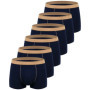 6pcs/Lot Large Size Seamless Underwear Men Solid Cotton Boxer Shorts Men's Panties Breathable Boxers Mens Pack Underpants Man