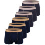 6pcs/Lot Large Size Seamless Underwear Men Solid Cotton Boxer Shorts Men's Panties Breathable Boxers Mens Pack Underpants Man