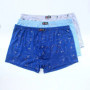 Plus Size Men's Cotton Boxer Briefs 6 Pack - Breathable Underwear Elastic Waistband Loose Fit Funny Prints Big & Tall Underpants