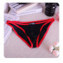 3PCS Lace Convex Briefs Men's Briefs Transparent Sexy Low Waist Mesh Quick-drying Solid Color Breathable Men Underwear