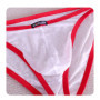 3PCS Lace Convex Briefs Men's Briefs Transparent Sexy Low Waist Mesh Quick-drying Solid Color Breathable Men Underwear