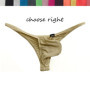 Men's Pure Color Low Waist Bikini Briefs Classic Silk Swimwear with Pouch Cool Male Half Back Underwear