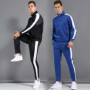 Running sportswear 2019 New Men children Football jogging Sports clothing Tracksuit blank soccer jerseys set workout Clothes Set