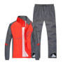 2025 Spring Men's Running Sets Fashion Casual Track Suit Running Sets Polyester Fabric Zipper Sportswear Sports Pants Tracksuit