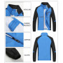2025 Spring Men's Running Sets Fashion Casual Track Suit Running Sets Polyester Fabric Zipper Sportswear Sports Pants Tracksuit