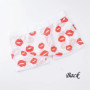 Mid Waist " Lips " Printed Men Transparent Mesh Boxers Underwear Plus Size Sexy U Pouch Trunk Shorts for Gift