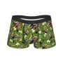 Flat Style Crocodile Seamless Pattern Boxer Brief Underwear High Quality Male Sexy Soft Boxer Shorts Printed Plus Size Panties