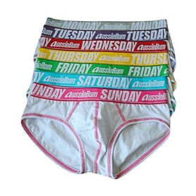 Brand Men's Cotton Week Underwear Low Waist Sexy Trendy Briefs Comfortable Sweat-Absorbent Antibacterial Boxer Shorts Underpants