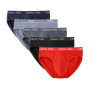 5Pcs/lot Breathable Men Underwear Men Briefs Male Large size L-7XL Male Comfortable Solid Underpants Fashion Men Panties