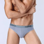 5Pcs/lot Breathable Men Underwear Men Briefs Male Large size L-7XL Male Comfortable Solid Underpants Fashion Men Panties