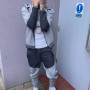 Autumn Men's Hooded Running Sets Patchwork Casual Tracksuits Zipper Jacket+Pants 2Pcs Sets Male Slim Gym Sportswear Jogging Suit