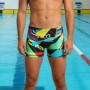 New Men's Pro Swim Jammer Racing Swimsuit Short Swimming Trunks Sports Surfing Beach Tights Shorts Quick Dry Training Swimwear