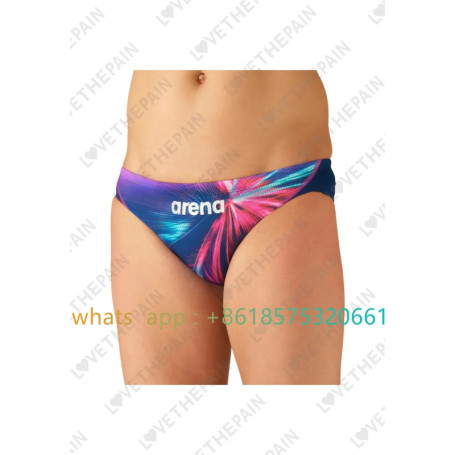 Summer Swimming Trunks Men Triangular Swimming Short Swim Surfing Trunks Briefs Performance Short Beach Tights Swimsuit Swimwear