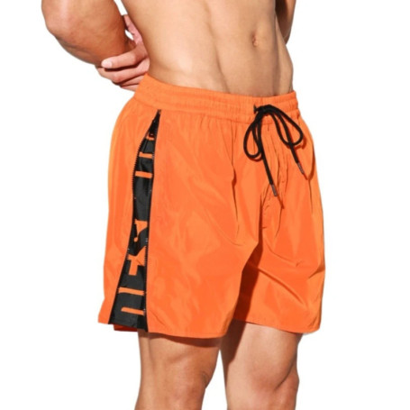 Side Zipper Swimsuit Man Swim Shorts Beach Sea Surfing Sport Board Shorts Thin Fast Dry Bermuda Boardshorts Men's Swiming Trunks