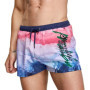 Seobean Mens Beach Shorts 2024 Swimsuits Man Boardshorts Men Swim Shorts Board Bermuda Surf Bathing Suit Swimwear with Liner
