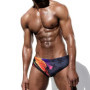 New Swimwear Sexy Low Waist Mens Bathing Swimsuit Quick Dry Pad Push Up Sunga Mayo Trunks Male Sport Beach Surfing Swim Briefs