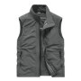Summer Mens Multi-pocket Vests Man Lightweight Breathable Mesh Sleeveless Jackets Outwear Men Fishing Cargo Waistcoats 6XL