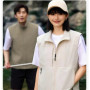 New Summer Men Outdoor Waterproof Quick Drying Cargo 5XL Vests Male Thin Mesh Breathable Waistcoats Climbing Sleeveless Jackets