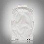Men White Denim Vests Waistcoats Jackets New Fashion Male Slim Fit Denim Coats Vests Street Wear Holes Jeans Vests Size S-5XL