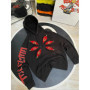 Y2K Harajuku Kokushibo Six Eye Oversized Hoodies anime Gothic Streetwear Men Women Casual Fashion Clothing pullover Sweatshirt