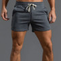 Summer Cotton Gym Shorts Men Sport Running Shorts Homme Breathable Soft Basketball Tennis Short Pants Male Workout Sportswear