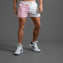 Summer Cotton Gym Shorts Men Sport Running Shorts Homme Breathable Soft Basketball Tennis Short Pants Male Workout Sportswear