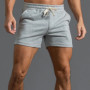 Summer Cotton Gym Shorts Men Sport Running Shorts Homme Breathable Soft Basketball Tennis Short Pants Male Workout Sportswear