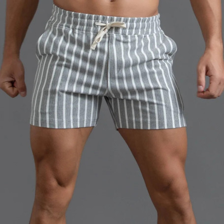 Summer Cotton Gym Shorts Men Sport Running Shorts Homme Breathable Soft Basketball Tennis Short Pants Male Workout Sportswear