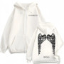 Yungblud 2025 New Album Idols Merch Zipper Hoodies Men Women Rock Hip Hop Zip Up Sweatshirts Fashion Casual Oversized Pullovers
