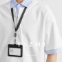 Trendy Half-zip Striped Splicing Polo Shirt Men 2026 Summer Lapel Loose Shoulder Casual Short-sleeved T-shirt