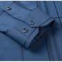 Men's Printed Shirt Long Sleeve Casual Elastic Soft No-iron Free Thin Easy Care Bausiness Silk Dress Shirts Luxury Clothing 6XL
