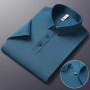 BROWON Brand Business Casual Polo Shirt Men 2026 Summer Solid Color Short Sleeve Men Polo Fashion Turn-Down Collar Men Tees Tops