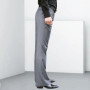Social Tailoring Tressed Trousers for Men Slim Fit Man Suits Pants Plus Big Size Business Luxury Thin Casual Elegant Dress Cheap