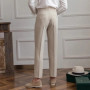 Man Suits Pants Fluid Khaki Draped Trousers for Men Baggy Suit Korean Style Clothes Reviews Many Slacks High Quality