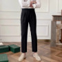 Man Suits Pants Fluid Khaki Draped Trousers for Men Baggy Suit Korean Style Clothes Reviews Many Slacks High Quality