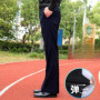 2024 Autumn Spring New Men's Flared Trousers Formal Pants Bell Bottom Pant Dance Suit Pants Formal Wedding Pants for Men A272