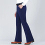 2024 Men Spring Summer Fashion Solid Color Casual Pants Men's Business Formal Suit Pants Male Long Thin Flared Trousers K412