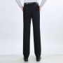 Office Suit Pants Tall Men Summer Thin Plus Size 44 Extra Long Business Formal Male Dark Blue Straight High Waist Work Trousers