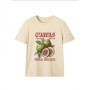 Guava Tropical Sweetness Printed Cotton T Shirts Women Funny Plant Tees Shirts Short Sleeve O-Neck American Summer Tshirts 2025