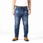Plus Size Summer Jeans Men 6XL 7XL 8XL 180KG Homme Stretch Thin Straight Loose Pants Denim Sweatpants Scratched Ripped Trousers