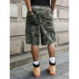 Men's Casual Camouflage Print Denim Cargo Shorts Jorts For Summer, Camo Shorts Jorts For Men Going Out Hang Out Commute Street